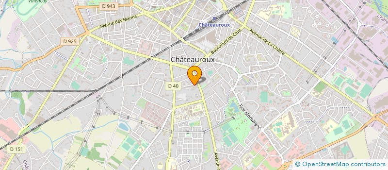 localisation de l'entreprise SARL TURBO TECHNIQUE à CHATEAUROUX