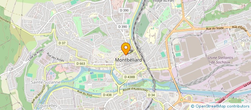 localisation de l'entreprise SARL TURKELI à MONTBELIARD