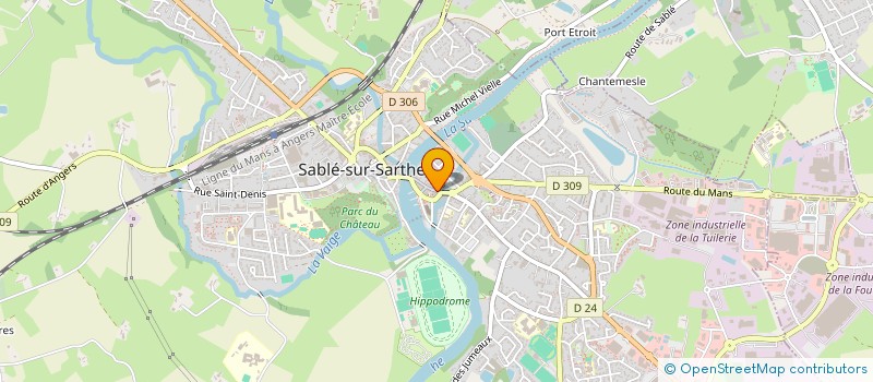 localisation de l'entreprise SARL TURKISTAN à SABLE-SUR-SARTHE