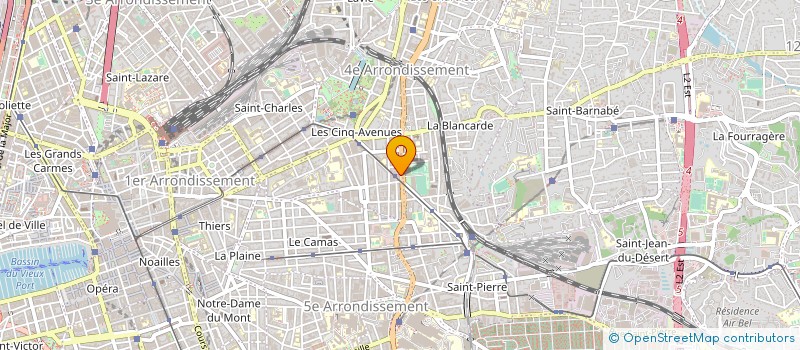 localisation de l'entreprise SARL TURQUOISE 2 à MARSEILLE