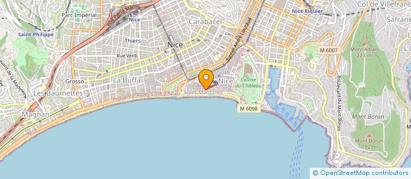 localisation de l'entreprise SARL TUTTO MIO  NICE
