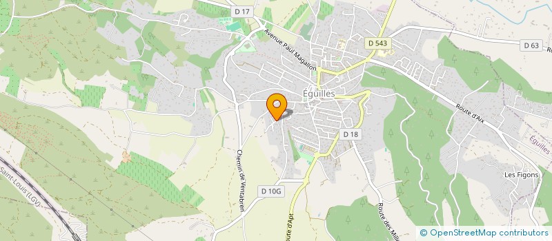 localisation de l'entreprise SARL TV STORE DISTRIBUTION  EGUILLES