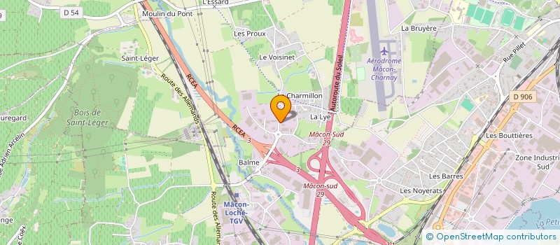 localisation de l'entreprise SARL TVK MECA à CHARNAY-LES-MACON
