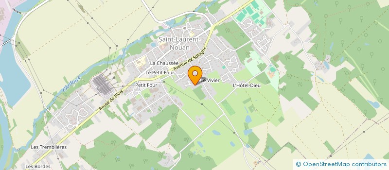 localisation de l'entreprise SARL TVS à SAINT-LAURENT-NOUAN