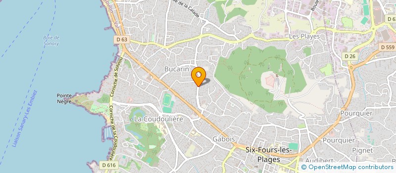 localisation de l'entreprise SARL TVWEBCOM à SIX-FOURS-LES-PLAGES