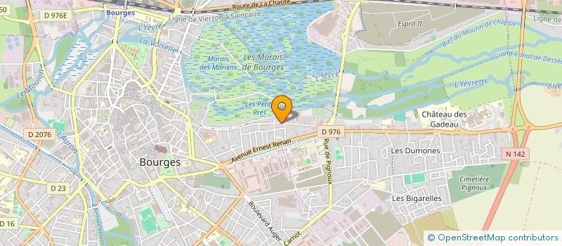 localisation de l'entreprise SARL TWEED à BOURGES