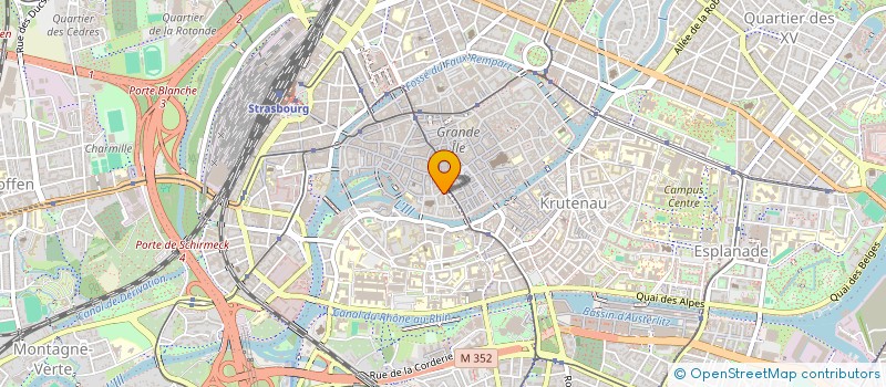 localisation de l'entreprise SARL TY à STRASBOURG