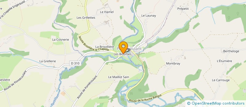 localisation de l'entreprise SARL TY COLIS EXPRESS  CONDE-EN-NORMANDIE