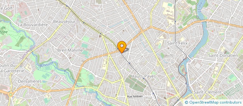 localisation de l'entreprise SARL TY GUEVEL à NANTES