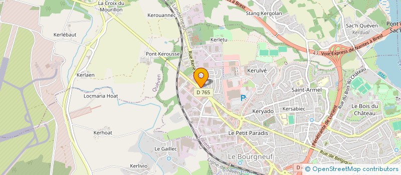localisation de l'entreprise SARL TY MATT  LORIENT