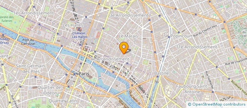 localisation de l'entreprise SARL U.A.D.F.  PARIS