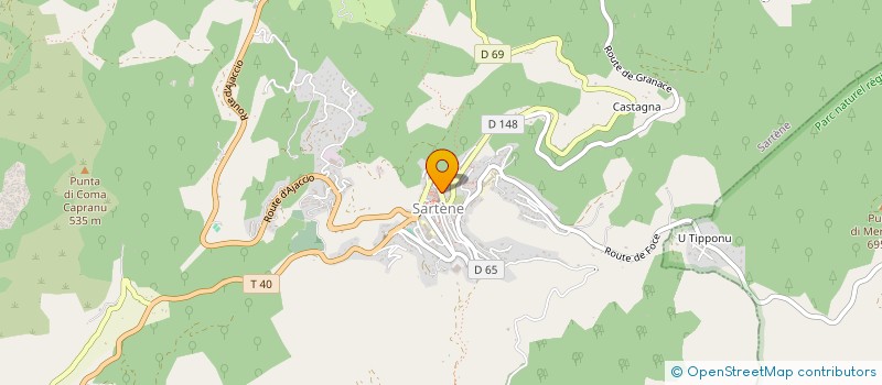 localisation de l'entreprise SARL U FORNU DI SANT'ANNA à SARTENE