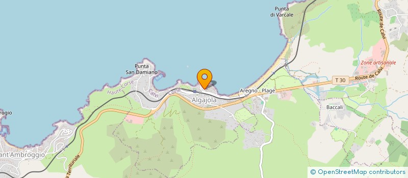 localisation de l'entreprise SARL U FURNELLU FRERES à ALGAJOLA