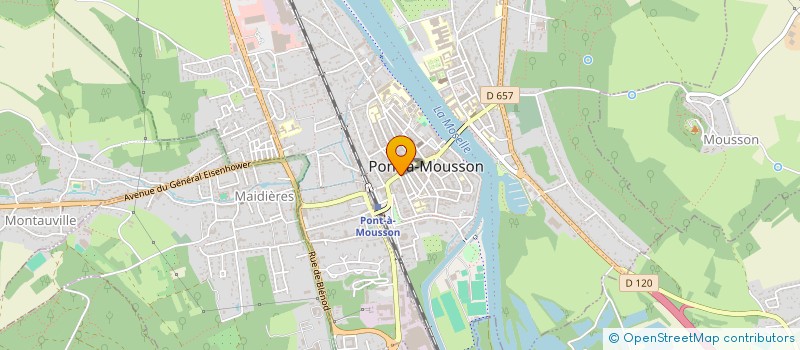 localisation de l'entreprise SARL U.K. CONNECTION  PONT-A-MOUSSON