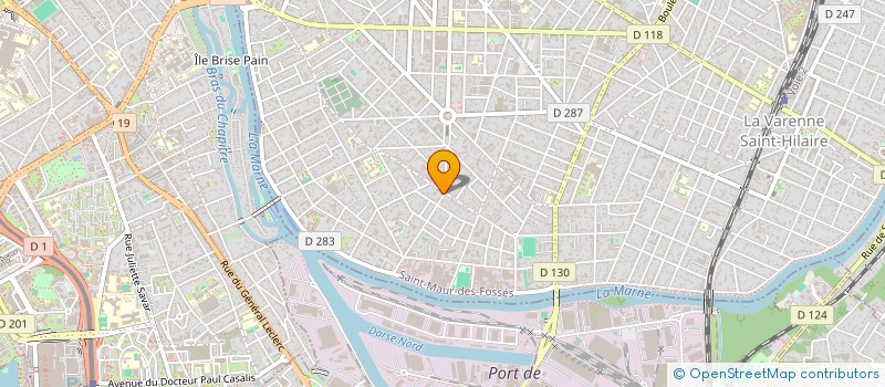 localisation de l'entreprise SARL U.P.R. à SAINT-MAUR-DES-FOSSES