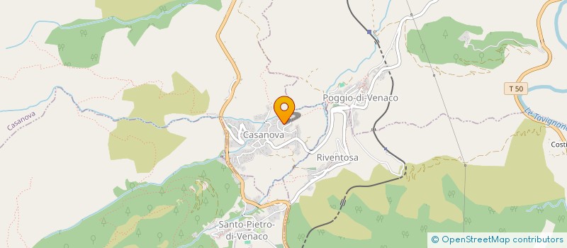 localisation de l'entreprise SARL U SAN MARTINU à CORTE