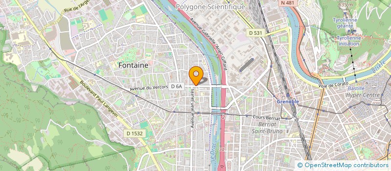 localisation de l'entreprise SARL UBYS  FONTAINE