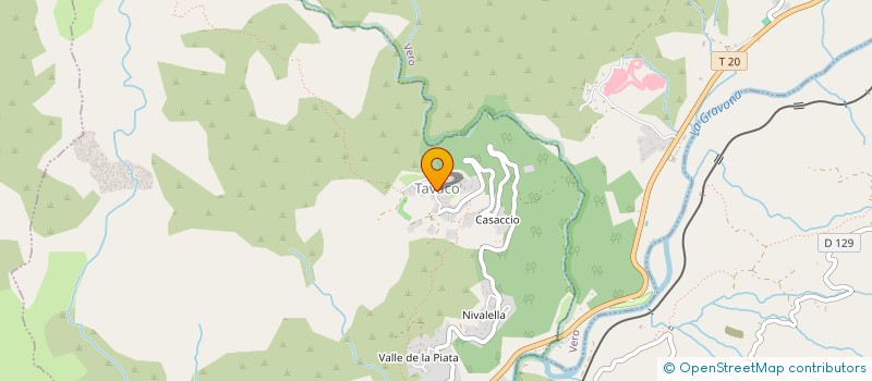 localisation de l'entreprise SARL UCCELLI ET FILS à TAVACO