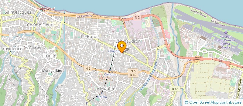 localisation de l'entreprise SARL UFA-MOUFIA à SAINT-DENIS