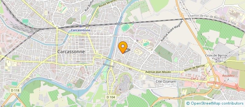 localisation de l'entreprise SARL UHLAN à CARCASSONNE