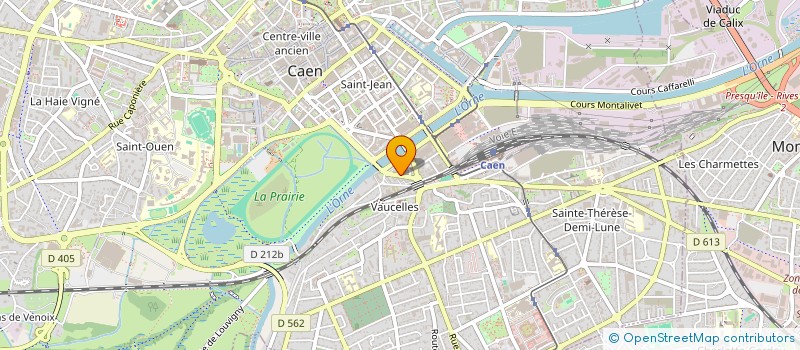 localisation de l'entreprise SARL ULBE à CAEN