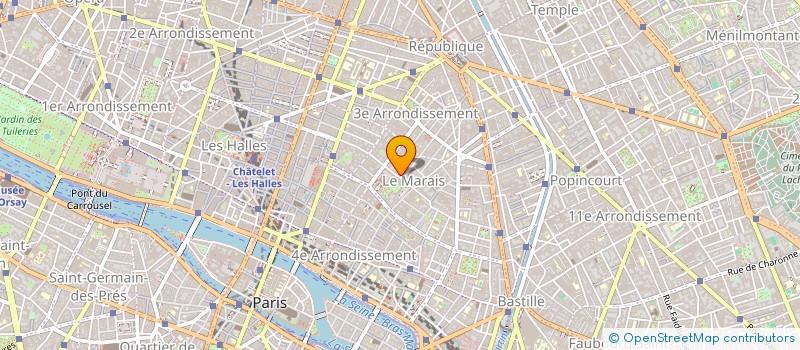 localisation de l'entreprise SARL ULYSSE  PARIS