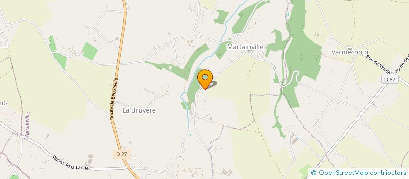 localisation de l'entreprise SARL UMAMI  MARTAINVILLE