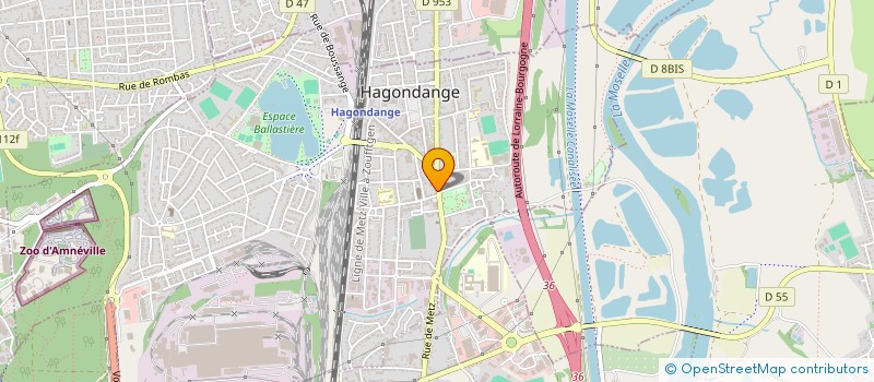 localisation de l'entreprise SARL UN AIR DE FAMILLE  HAGONDANGE