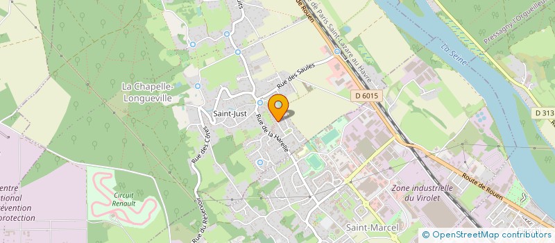 localisation de l'entreprise SARL UN SOURIRE UN SOUVENIR  LA CHAPELLE-LONGUEVILLE