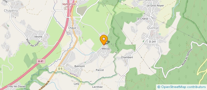 localisation de l'entreprise SARL UNAL BUREAUTIQUE à ANNECY