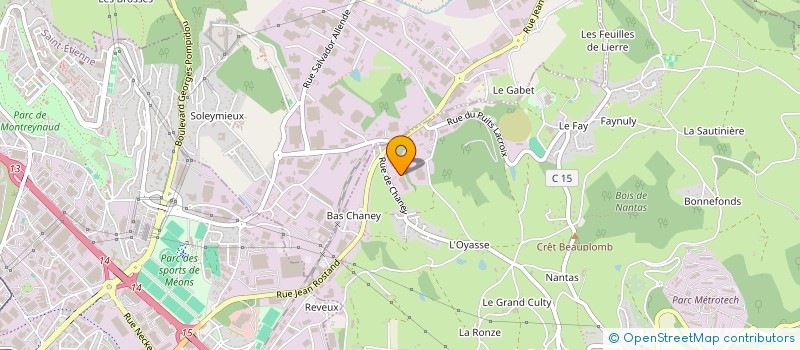 localisation de l'entreprise SARL UNAL PERE ET FILS à SAINT-JEAN-BONNEFONDS