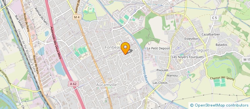 localisation de l'entreprise SARL UNDERTAKE à AUCAMVILLE