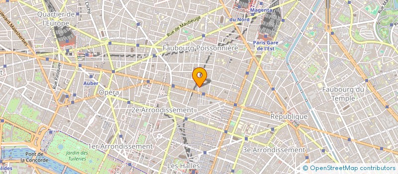 localisation de l'entreprise SARL UNI-BAT  PARIS