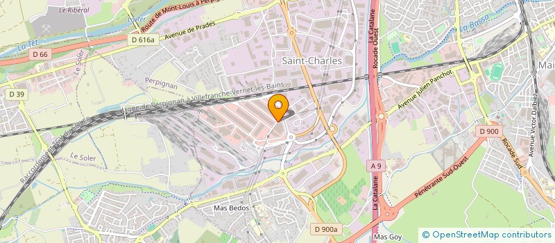 localisation de l'entreprise SARL UNICOURT à PERPIGNAN