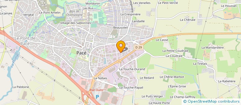 localisation de l'entreprise SARL UNION CONSTRUCTION à PACE