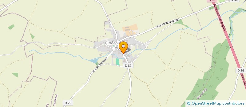 localisation de l'entreprise SARL UNION ENDIVIERE DU CAMBRESIS à RIBECOURT-LA-TOUR