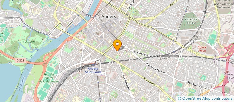 localisation de l'entreprise SARL UNIP BRESSIGNY IMPORT AUTO à ANGERS