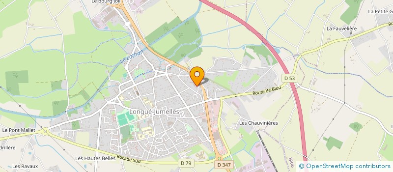 localisation de l'entreprise SARL UNIP LEMAIRE CONSEIL DEVELOPPEMENT à GENNES-VAL-DE-LOIRE