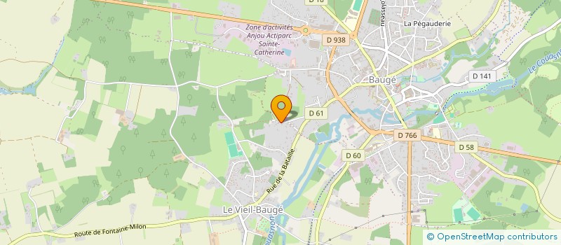 localisation de l'entreprise SARL UNIPERS DELICES DE FRUITS à BAUGE-EN-ANJOU