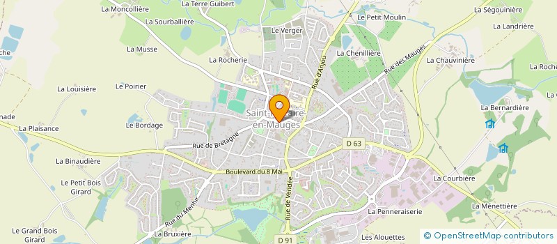 localisation de l'entreprise SARL UNIPERS HERVE BRASSELET OPTICIEN à SEVREMOINE