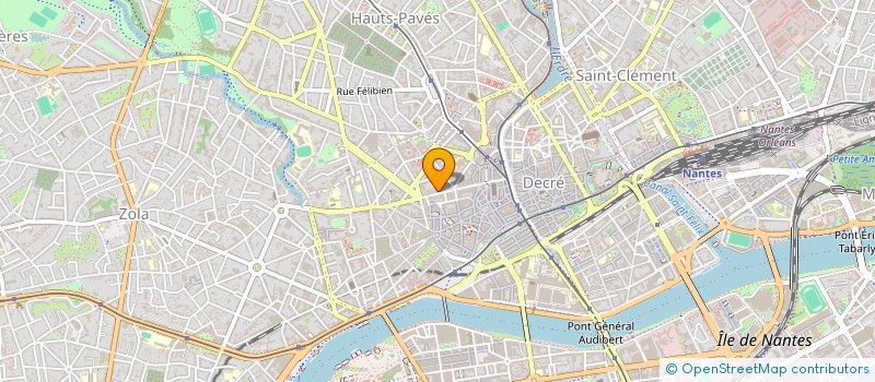 localisation de l'entreprise SARL UNIPERS LELIEVRE ANNE MARIE à NANTES