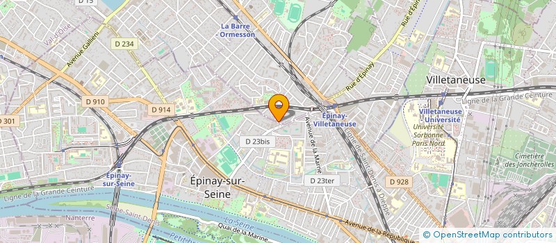 localisation de l'entreprise SARL UNIPERSONNELLE  DEUIL-LA-BARRE