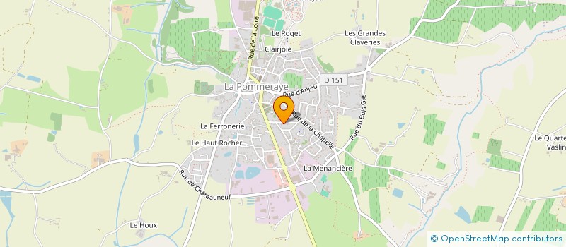localisation de l'entreprise SARL UNIPERSONNELLE ADIPEC à MAUGES-SUR-LOIRE