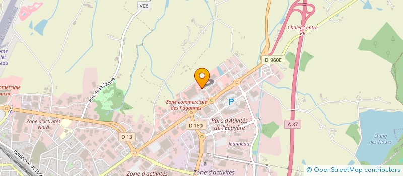 localisation de l'entreprise SARL UNIPERSONNELLE ARTHUR BONBONS à CHOLET