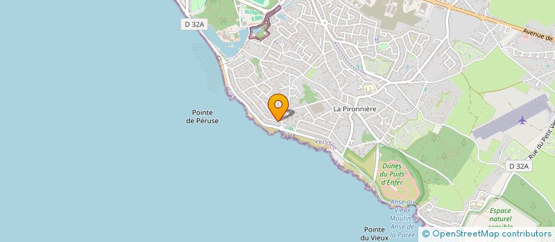 localisation de l'entreprise SARL UNIPERSONNELLE CABINET DANA à LES SABLES D'OLONNE