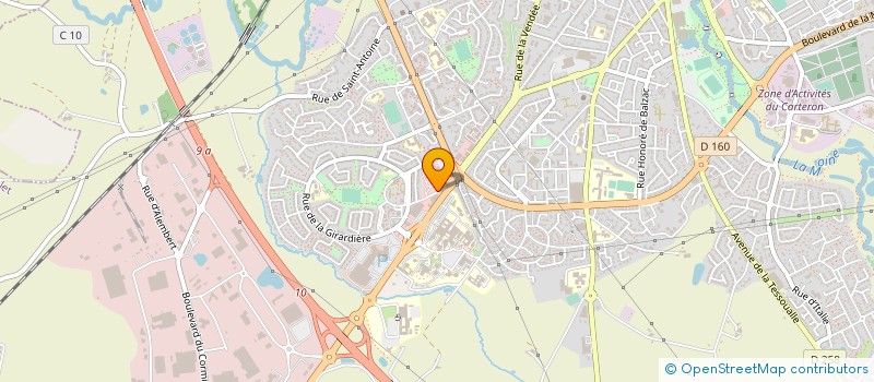 localisation de l'entreprise SARL UNIPERSONNELLE CENTRE DE L AUDITION à CHOLET