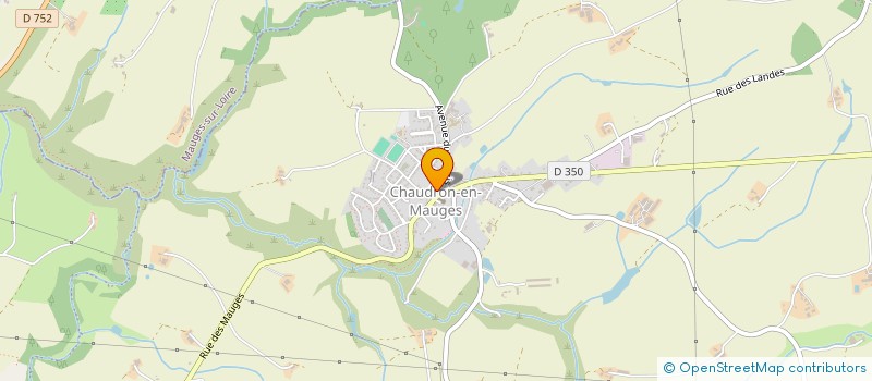localisation de l'entreprise SARL UNIPERSONNELLE CHENE YVES à MAUGES-SUR-LOIRE