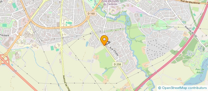 localisation de l'entreprise SARL UNIPERSONNELLE CHRISTIAN CHARRIER à CHOLET