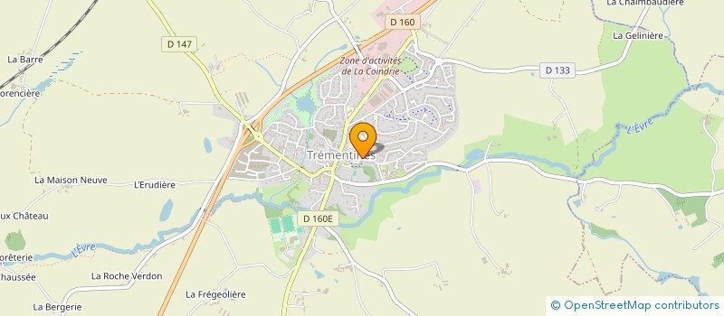 localisation de l'entreprise SARL UNIPERSONNELLE COIFFURE FRANCETTE à TREMENTINES