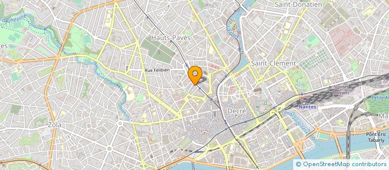 localisation de l'entreprise SARL UNIPERSONNELLE CORDONNERIE RAINEAU  NANTES